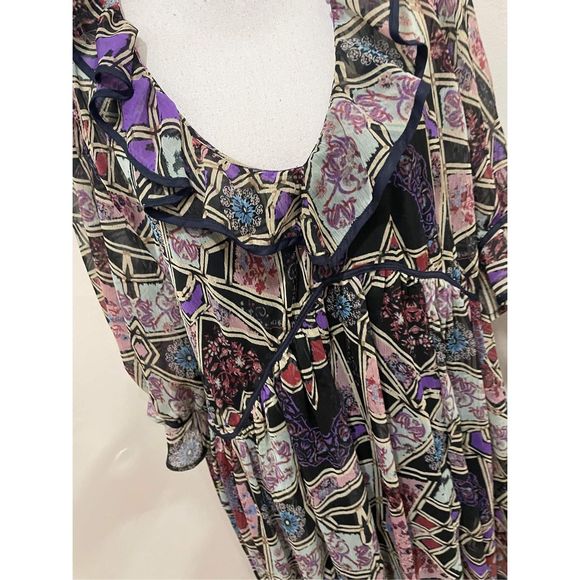 Free People Carmella Maxi Dress Size L - Picture 3 of 7